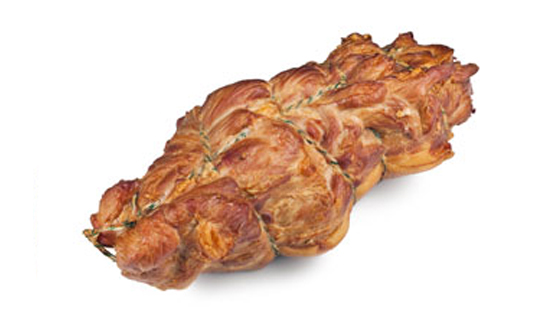 Fried smoked neck korolevskaya, premium