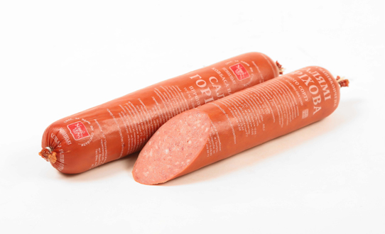 Semi-smoked Salami Orehovaya, first grade 