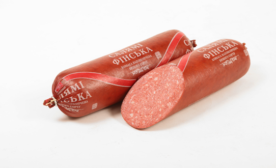 Semi-smoked Salami Finskaya, premium 