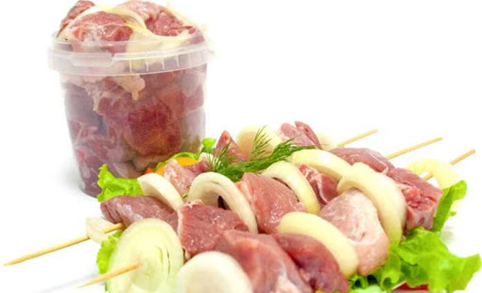 Semi-finished product Shashlik Pikantniy